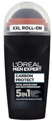 L'Oreal Paris Men Expert Carbon Protect 48H Anti-Transpirant Deodorant, 50 ml