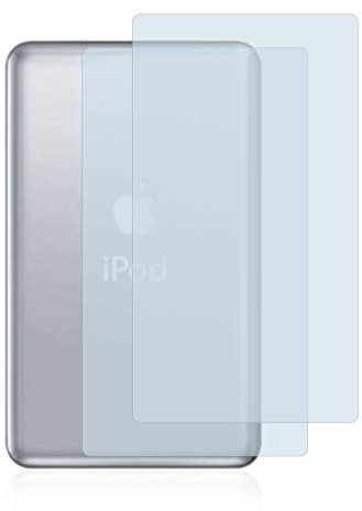 BROTECT Entspiegelungs-Schutzfolie für Apple iPod classic 120 GB (Rückseite, 7. Gen.) (2 Stück) Matte Displayschutz-Folie, Anti-Fingerprint