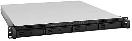 Synology RS818RP + NAS-Gehäuse für Rackmontage mit 4 Einschüben