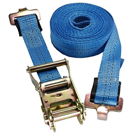 Spanngurt/Zurrgurt, LC 1000/2000 daN, 6 m, 35 mm, 2-teilig, Rundlochbeschlag 20 mm