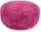 Bodhi Meditationskissen Rondo Ø 33 cm | Maharaja Collection | Yogakissen mit abnehmbarem und waschbarem Bezug aus 100% Baumwolle | Bodensitzkissen mit Kapok-Füllung | Lotus/Berry
