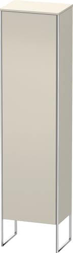 Duravit Hochschrank XSquare 50x35,6x201,6cm, steh., Tür links, Taupe