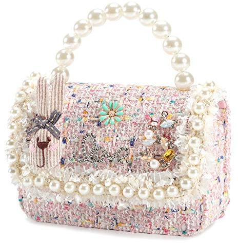 AO ALI VICTORY Toddler Gifts Kids Purse for Little Girls Mini Girl's Handbag Shoulder Crossbody Bag