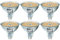 WSMCN MR16 GU5.3 LED Warmweiß 2700K Lampen, 12V 6W Leuchtmittel Ersetzt 50W Halogenlampe, 485Lm 120°Abstrahlwinkel LED Spot, AC/DC 12Volt Flimmerfrei Strahler, Nicht Dimmbar, 6 Stücke