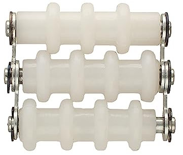 The Beadsmith Drahtglätter - Drahtelemente - 4,4 cm x 3,8 cm mit drei 3 cm Nylonrollen - Draht glätten, Biegungen entfernen, Knicke und bereiten Sie sich auf Drahtumwicklung und Schmuckherstellung vor
