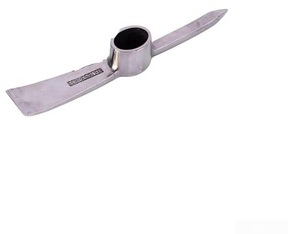 AIDNTBEO Kleine Spitzhacke 0,5 lb/0,8 lb Edelstahl Spitzhacke Kopf für Garten Gemüse Blumen Pflanzen Graben Gadget S