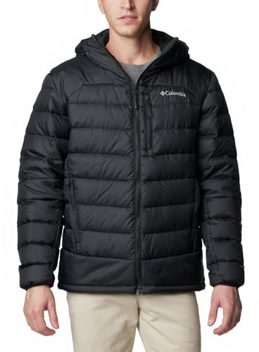 Columbia Autumn Park II Down Hooded Jacket 2086144010, Men Jackets, Black, L EU