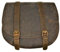 Postman Motorrad-Satteltasche Zubehör Braun aus Leder 16 l KLICK FIX (Vintage Brown) - EX MOTO