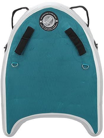 Aufblasbares Bodyboard für Kleines Surf-, Schwimmendes Floß, Poolschwimmer, Schwimmbrett mit Griffen, Tragbares Wasser-Kickboard für und Erwachsene“