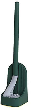 Long Handle Toilet Brush Golf Toilet Brush Silicone Toilet Brush Set Golf Club Toilet Brushes for Bathroom Quick Drying Toilet Bowl Brush and Holder Set/2351