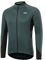 ARSUXEO Radtrikot für Herren, Fahrradtrikot Langarm, Radfahren Shirt, Radsport Trikot MTB Fahrrad-Bekleidung 6030 Granatgrün L