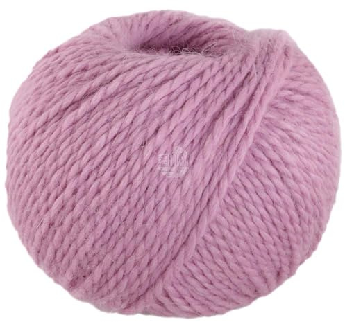 LANA GROSSA Natural Lama Chunky | Voluminöses Garn aus feinen Baby-Lama Fasern | Handstrickgarn aus 100% Lama (Baby) | 50g Wolle zum Stricken & Häkeln | 70m Garn FB2