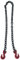 10mm G80 Lashing Chain/Tow Chain With Shortening Grab Hooks Each End - Load Binder Chain - Recovery (1.5 Metre)