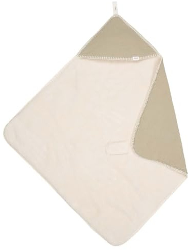 Koeka Baby Einschlagdecke - Ideal Für Unterwegs - Mit Plüsch - Faro - Musselin Baumwolle - Grün - 100x100 cm