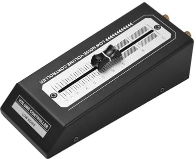 YDuupxe Mini Controller di Volume Passivo Preamplificatore HiFi per Altoparlanti Monitor Attivi Regola Facilmente L'uscita Senza Perdita di Volume