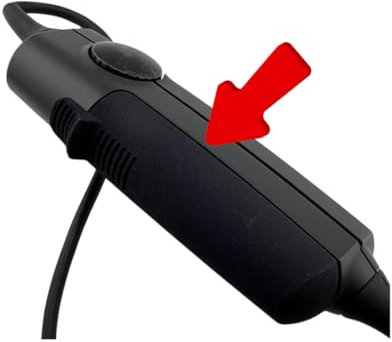 CentralSound Upgraded Replacement Battery Cover Part for Bose Aviation Headset X A10 Controller | AHX-32-01 | AHX-32-02 | AHX-32-03 | AHX-32-04 | AHX-32-05 | AHX-34-01 | Black