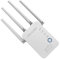 CHICAMPERA Répéteur WiFi Mbps Amplificateur De Signal Longue Portée Extenseur De Réseau sans Fil Blanc Compatible avec Les Fai pour Éliminer Les Zones Mortes