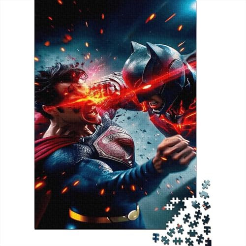 Beating Batman 1000 Puzzle Pieces Jigsaw PuzzleHome Decoration GiftAdult Gifts100% Recycled CardboardSuitable for Both Adults And Children 1000pcs (75x50cm)