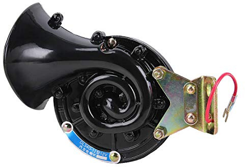Hupen & SignalhöRner,Hupe Auto-Lautsprecher 300DB Lautsprecher Elektrische Schnecke Air Horn Laute Klang für 12V 24V Auto LKW LKW Motorrad Kit Auto Sound Signal(24V)