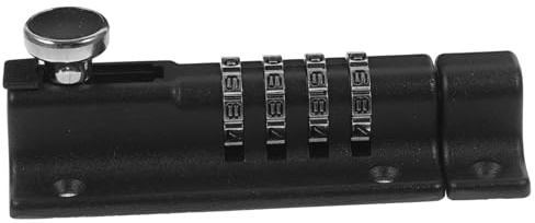 Ciieeo Verrou à Code Mécanique Sans Clé Boulon De Porte Coulissant Inoxydable Pour Sécurité Maison Portail Et Placard