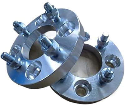 Entretoises Roue Élargies Voiture Adaptateurs Roue PCD 4114,3 À 4100 15mm Alésage Central 71mm Goujons De Roue M12x1,5, 2pièces Entretoises Roue Centrées en Aluminium
