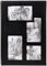 Pioneer Collage Rahmen geprägt Family genäht Kunstleder Cover 300 Pocket Photo Album, schwarz