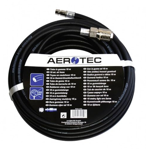 Aerotec 61981 Druckluftschlauch 20 Meter x 9 mm