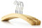 Hangerworld 10 Grucce Appendiabiti in Legno 42cm a Mezzaluna per Maglieria Cappotti e Vestiti