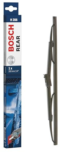 Escobilla limpiaparabrisas Bosch Rear H356, Longitud: 350mm – 1 escobilla limpiaparabrisas para la ventana trasera