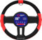 Sparco SPC1108RS COPRIVOLANTE STERZO L-Sport, Nero/Rosso