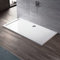 ELEGANT Rectangular 1400 x 900 x 40 mm Stone Tray for Shower Enclosure Cubicle + Waste Trap