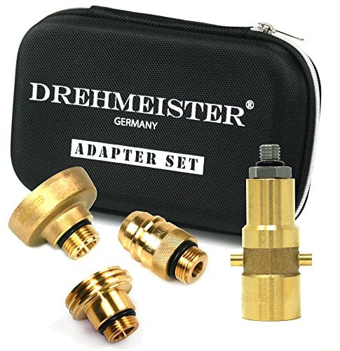 Drehmeister Kit d'adaptateurs GPL M12 Adaptateur pour réservoir avec boîtier - Tous Les adaptateurs Europa Autogas (M12/W21.8)