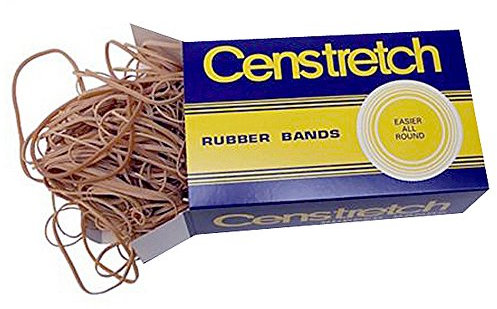 Rubber Bands Number 68 Size x 1 Bag (1 lb / 450g Approx)