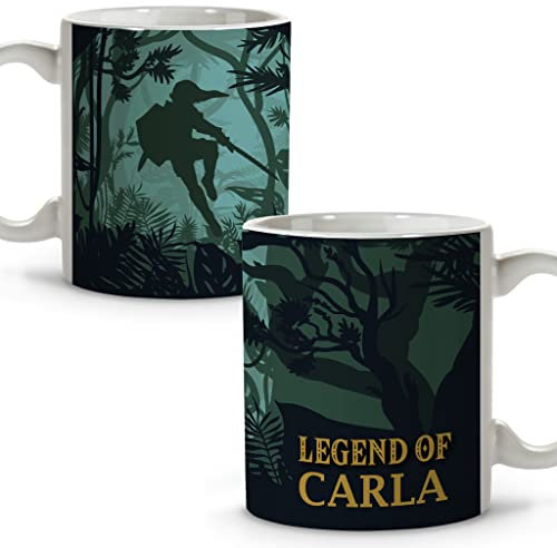 LolaPix Tazza Legend of Zelda. Tazze personalizzate. Regalo geek. Tazze originali con nome. Legend of Zelda