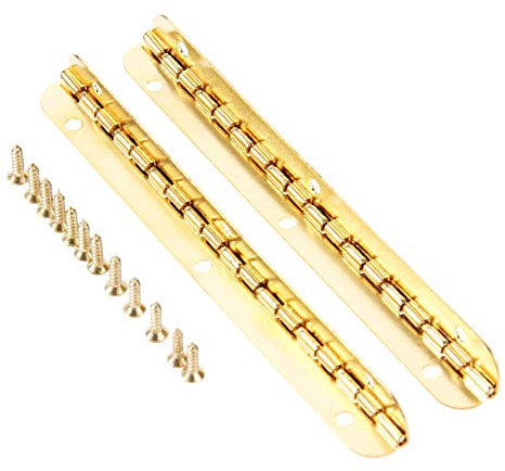 Schaniere Klappbar 2Pcs 100 * 9Mm Lange Metallscharniere Für Möbelschrank Geschenkbox Aus Holz Antike Dekorative Scharniere Möbelbeschläge Hardware