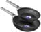 Cecotec Set de Sartenes Polka Exclusive 20-24 Bucket Set Wood&Rock. Diámetro 20-24 cm, Mango frío de Baquelita, Aluminio Forjado, Antiadherente Teflon, Lavavajillas y Todo Tipo de Cocinas