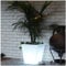 16-in Square LED Flower Pot Light, 16 RGB Color Changing Modern LED Light Planter Pot w/Remote, Outdoor Indoor Light Up Plant Pot LED Ice Bucket for House Balcony Porch Garden Yard Party-Large