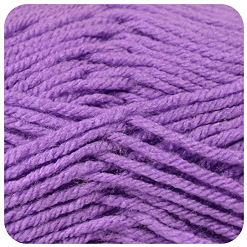 Cygnet Chunky Acrylic Knitting Yarn 100g Shade 862 Pansy