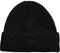 Superdry Damen Essential Beaniemütze mit Rippmuster Schwarz 1SIZE