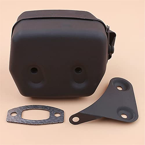 Gubeter Kit de Silencieux d'échappement, pour tronçonneuse Husqvarna 50, 51, 55, 55 Eu1, 55 Rancher, 55 Rancher Epa, 501768801, 503749101