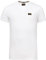 PME Legend Herren Rundhals T-Shirt Cold DYE Regular Fit Schwarz Weiss Grün Blau, Größe:S, Farbe:Bright White 7003