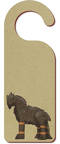 'Trojanisches Pferd' 200mm x 72mm Türhänger (DH00035435)