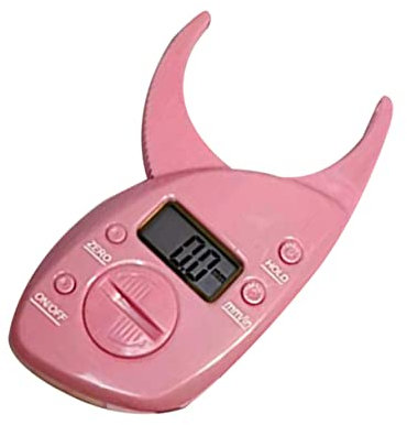 Lurrose Körperband 1 Stück Boday tester messung Messschieber Körper Rosa Werkzeuge Körpermessgerät messschieber Körpertester Körperanalysator Messinstrument Fett