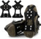 Abeillo Schuhspikes, Antirutsch Schuhüberzieher, Schuhspikes Schnee und EIS, Edelstahl Schuh Spikes, Schuhkrallen, Steigeisen, Wander Zubehör, Spikes für Schuhe Winter Hiking für Damen und Herren (L)