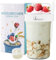 Bugucat Müslibecher to Go 760ml+230ml,Praktischer Joghurtbecher to Go Müsli to Go Becher mit Löffel,Auslaufsicherer Müsli Cup to Go Becher,Müslibox to Go Müsli Becher to Go kinder,Transparent