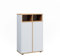Vicco Midischrank Didi, Badmöbel, Weiß/Artisan, 60 x 97 cm mit 2 Türen