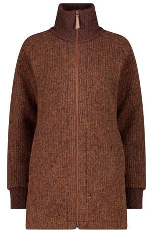 CMP Damen Giacca Lunga Da Donna in Wooltech Wooltech Damen Lange Jacke