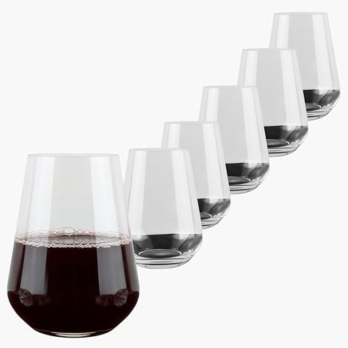 Sauerland GLAS 6er Set Weinbecher Tom 500ml