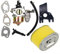 Kit de filtro de aire para motores Honda para GX140 para GX160 GX200 para cortacésped y generadores