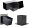 Supports de pergola, supports de pergola de toit incliné, supports muraux pour pergola de toit incliné, support mural, pour tonnelle de porche de 10,2 x 10,2 cm (C)